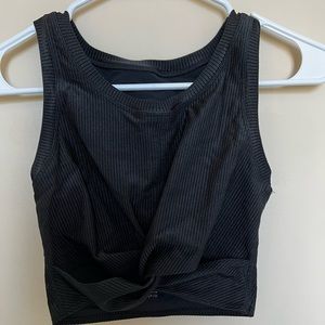 Aerie Offline twisted crop tank top
